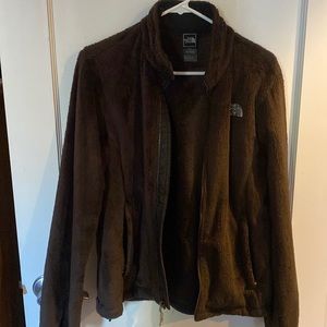 Fuzzy chocolate North Face